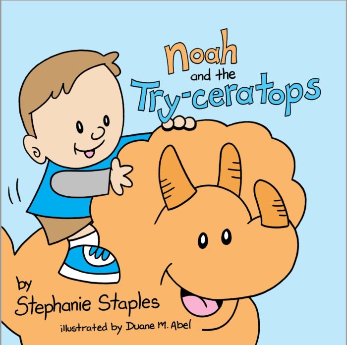 Noah and the Try-ceratops